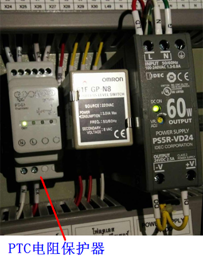 电动机PTC保护电路